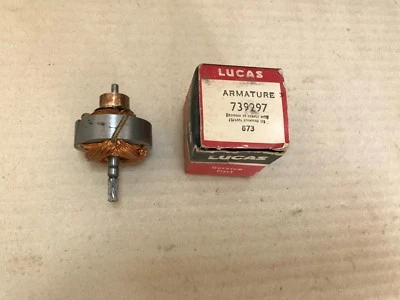 Motor limpiaparabrisas único armadura Land Rover Early Series 739297 nuevo de stock Foto 1 de 2