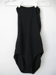 CAPEZIO Women's LEOTARD Black Medium Pre-Owned - NO STRAPS - Picture 1 of 4