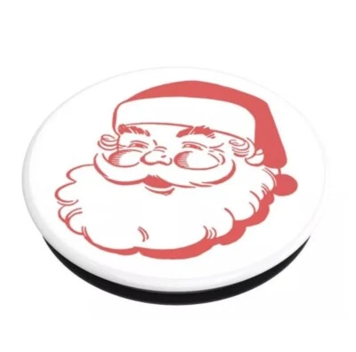 Empuñadura y soporte para teléfono celular PopSockets PopGrip - Santa Foto 1 de 3