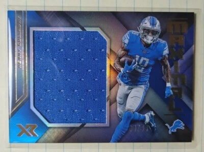 2019 Panini XR Maximal Materials  Detroit Lions Kenny Golladay 4/99 - Image 1 of 2