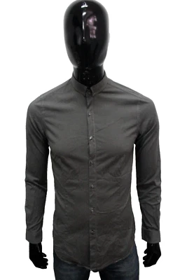 Guess By Marciano Hombre Calce Ajustado Talla S Gris Micro Patrón Original Foto 1 de 4