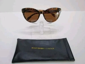 NWOT Saint Owen x Curateur WYLDE Tortoise Shell Sunglasses With Case - Picture 1 of 7