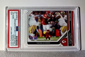 Mike Pennel 2023 Panini NFL Superbowl Champions #23 Card PSA 10 Gem Mint - Picture 1 of 2