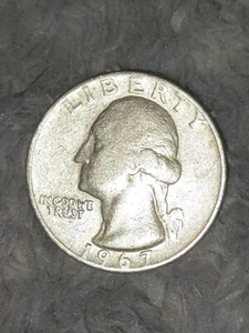 1967 (Error) QUARTER /NO MINT/FILLED A’s /DDO/EAGLE/LETTER "D" ERROR-SEE PICTURE - Picture 1 of 8