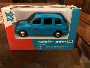 Corgi London Taxi Destination London Olympiade 2012. #25 Tauchen. Lose Druckguss - Bild 1 von 4