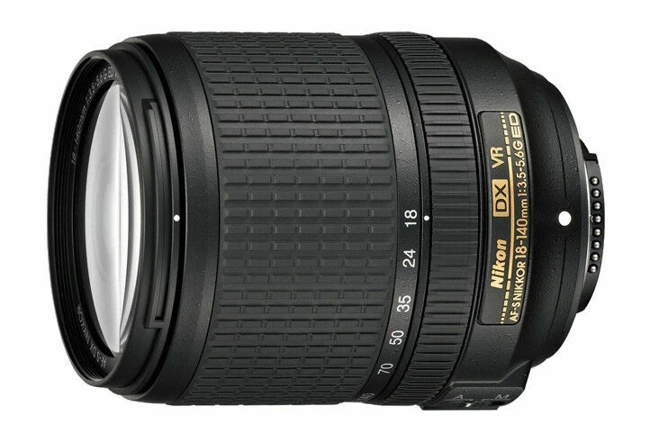 Nikon Nikkor AF-S 18 mm -140 mm F/3.5 - 5.6 G ED VR Camera Lens