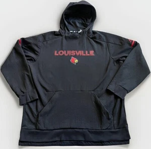 Adidas Louisville Cardnials Climalite Team Issued Hoodie Training Football 2XL - Picture 1 of 10