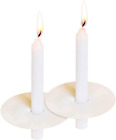 200 Church Candles with Drip Protectors - No Smoke Vigil Candles, Memorial Candl