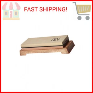 KING KW65 1000/6000 Grit Combination Whetstone with Plastic Base - Picture 1 of 2