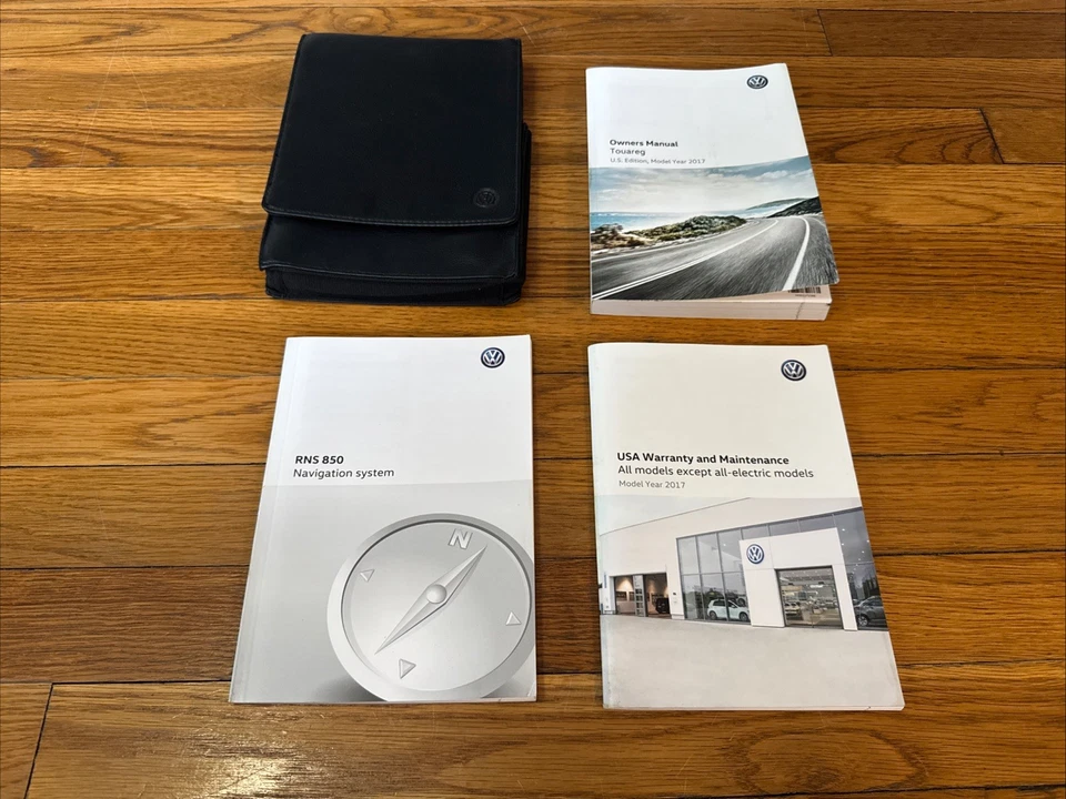 Volkswagen Touareg 2017 manual del propietario con estuche y navegación OEM envío gratuito Foto 1 de 1