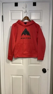 Burton Boys Red Hoodie Size L - Picture 1 of 5
