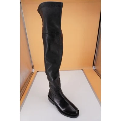 Bota romana Valentino Garavani con tachuelas sobre la rodilla talla 36,5 nueva OTK $2300 NUEVA EN CAJA Foto 1 de 4