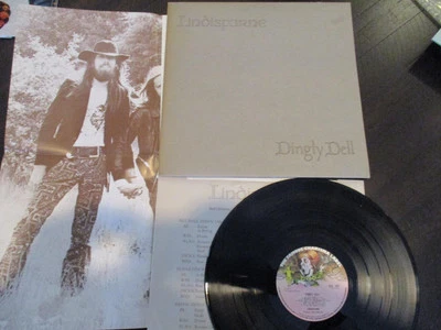 LINDISFARNE Dingly Dell 1st press vinyl LP Rare Large Poster Orig Mad Hatter NM! Foto 1 de 4