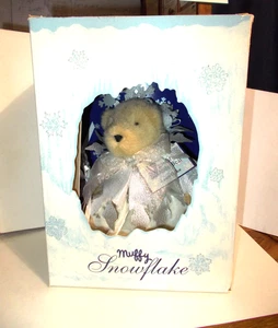 Vintage 1993 Muffy Vanderbear Snowflake 8" Bear Limited Edition With Box NOS - Bild 1 von 12