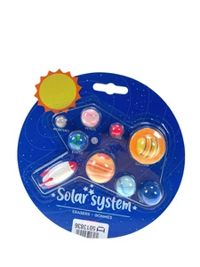Legami  Radiergummi-Set Solar System 9-teilig Sonnensystem Planeten & #5013836 - Bild 1 von 3