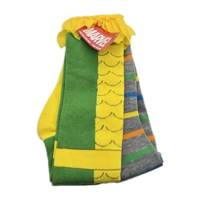 Loki Thor NUEVO Marvel Comics Mujer Calcetines Hasta la Rodilla 2 Pares Zapatos Talla 4-10 Foto 1 de 4