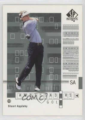 2002 SP Authentic Ambassadors of Golf Stuart Appleby #70SPA - Image 1 of 2