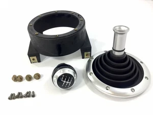 2000-06 Audi TT 1.8t Manual Stick Shifter Boot Trim & Knob Set Complete Black - Picture 1 of 16