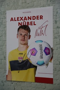 ORIGINAL Autogramm von Alexander Nübel. pers. gesammelt. 100% ECHT STUTTGART DFB - Bild 1 von 1