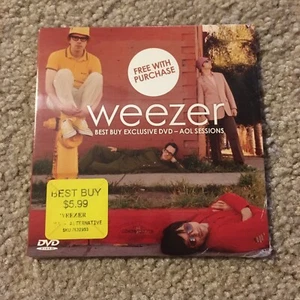 WEEZER: Best Buy Exclusive DVD - AOL Sessions (2005) RARE & OOP Promo New & Mint - Picture 1 of 4