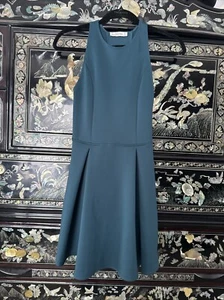 Women’s/juniors Size XS Abercrombie & Fitch New York Dark Teal Dress Ladder Back - Picture 1 of 7