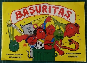 BASURITAS 1 GPK ARGENTINA ÁLBUM COMPLETO CUBO DE BASURA NIÑOS 148 TARJETAS DIFERENTES - Imagen 1 de 12