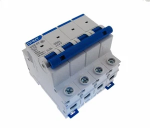CHNT Cuatro Polos AC230/400V * 10A * Disyuntor Montaje en Riel Din Nuevo Modelo - Imagen 1 de 1