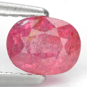 1.07 Ct. Natural Pinkisk Orange Padparadscha Sapphire Gem WITH GLC CERTIFY - Picture 1 of 1