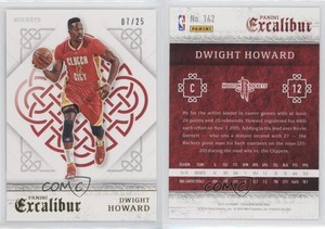 2015-16 Panini Excalibur Gold /25 Dwight Howard #142