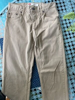 levis 511 slim 14 Reg W27xL27 Youth beige pants - Image 1 of 4
