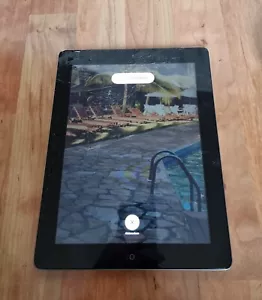 Apple iPad 2 A1396 in silber-schwarz ( defekt ) - Bild 1 von 3