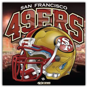 San Francisco 49ers NFL Football Logo Sport Car Bumper Sticker Decal "SIZES" - Picture 1 of 1