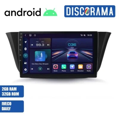AUTORADIO ANDROID IVECO DAILY 2014-2021 STEREO AUTO TOUCH 9" WIFI NAVIGATORE - Immagine 1 di 4