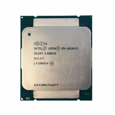 Procesador CPU Intel Xeon E5-1620 V3 E5-1630 V3 E5-1650 V3 E5-1660 V3 LGA2011-3 Foto 1 de 4