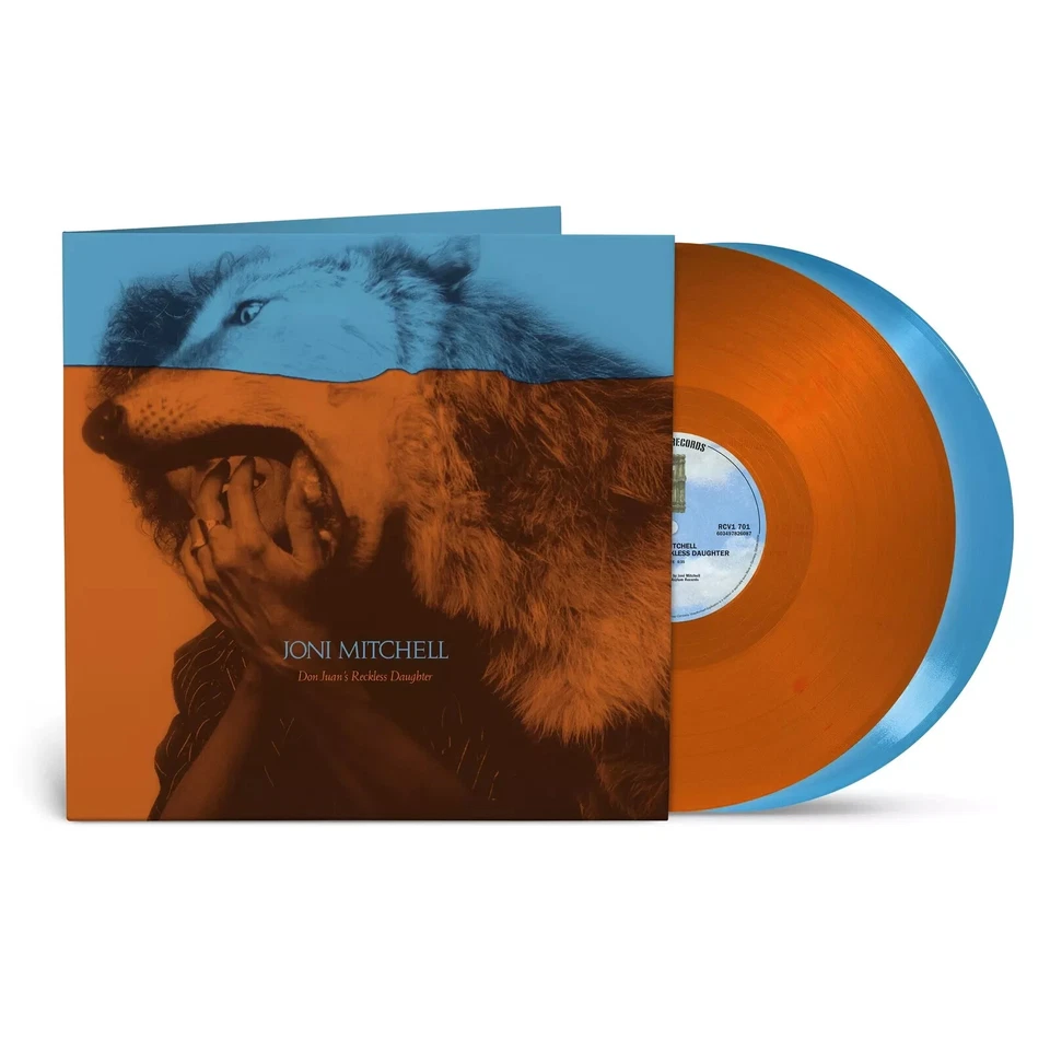 Joni Mitchell – Don Juan's Reckless Daughter - Orange & Blue 2 x LP Vinyl - NEW Foto 1 de 1