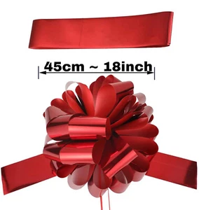 BIG RED BOW Extra Large GIANT CAR BOW for Cars XMAS Presents & Gifts - Picture 1 of 8