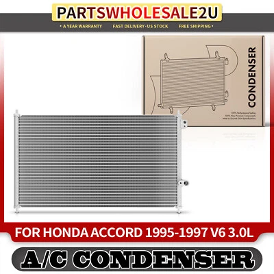 New A/C Condenser for Honda Accord 1995-1997 V6 2.7L Acura CL 1997-1999 V6 3.0L - Image 1 of 4