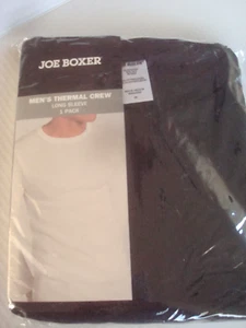 Big Mens Thermal Shirt Black Size 2X Joe Boxer NEW - Picture 1 of 2