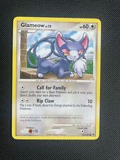 Pokemon Card Glameow 65/100 Non Holo Majestic Dawn LP