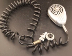 Tested (see video) Vintage Chrome Polytronics CB / Ham Radio 4 Pin Microphone - Picture 1 of 4