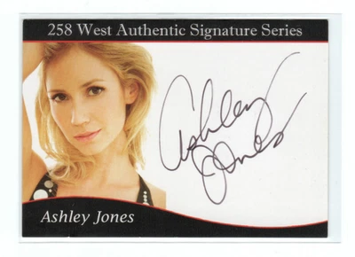 258 West Authentic Signatures Series Ashley Jones Auto Autograph True Blood - Image 1 of 4