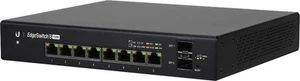 Ubiquiti ES8150W EdgeSwitch 8, 8-Port Managed PoE+ Gigabit Switch with SFP,White - Photo 1/3