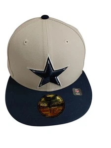 New Era Size 7 3/8 NFL Dallas Cowboys Super Bowl Champio Patch 59Fifty Fitte Hat - Picture 1 of 9