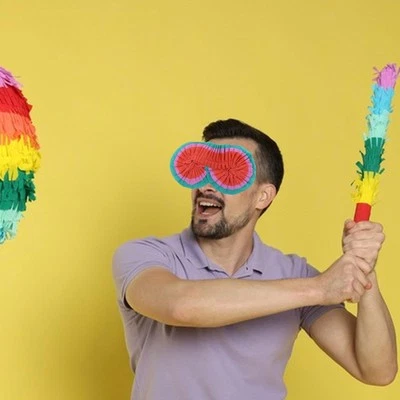 Pinata Blindfold Lightweight Apparel Accessories for Pinata Game Festival - Image 1 of 4