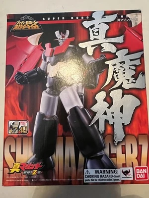 Bandai Super Robot Chogokin Shin Mazinger Z Figure Open Box - Image 1 of 3