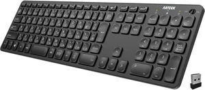 Arteck 2.4G Wireless Keyboard wireless Lightweight Full Size with Numeric Keypad - Picture 1 of 7