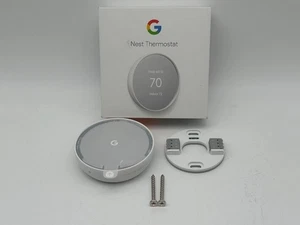 Google Nest Smart Thermostat, Snow - GA01334-CA - Picture 1 of 3
