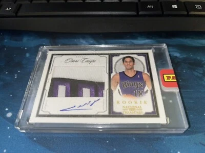 2009-10 Panini National Treasures Omri Casspi 3CLR RPA 9/25 - Image 1 of 2