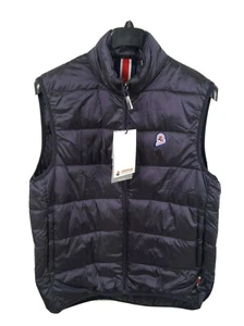 INVICTA Navy Blue Puffer Vest & Windbreaker 2 in 1 LARGE NWT - Picture 1 of 9