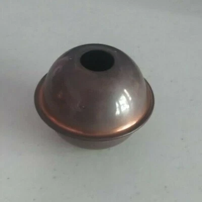 WEATHERVANE COPPER BALL 2'' TOP BALL,SEMI-WEATHERED,HEAVY DUTY, LIGHTENING RODs - Image 1 of 3